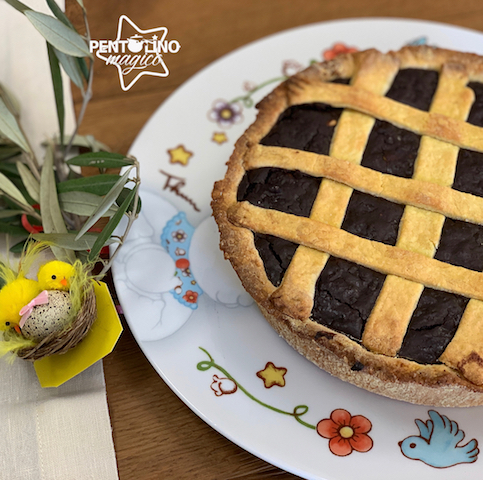 Crostata di cioccolata e riso